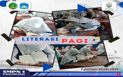 Menggali Pesona Literasi di SMP Negeri 1 Pasuruan: Menumbuhkan Minat Baca dan Menulis untuk Masa Depan Cerdas