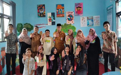 Pass TEMENAN (Kota Pasuruan Siap Sigap dalam kegiaTan bErsama MElawan kekerasAN) "Road To School" UPT SMP Negeri 1 pasuruan